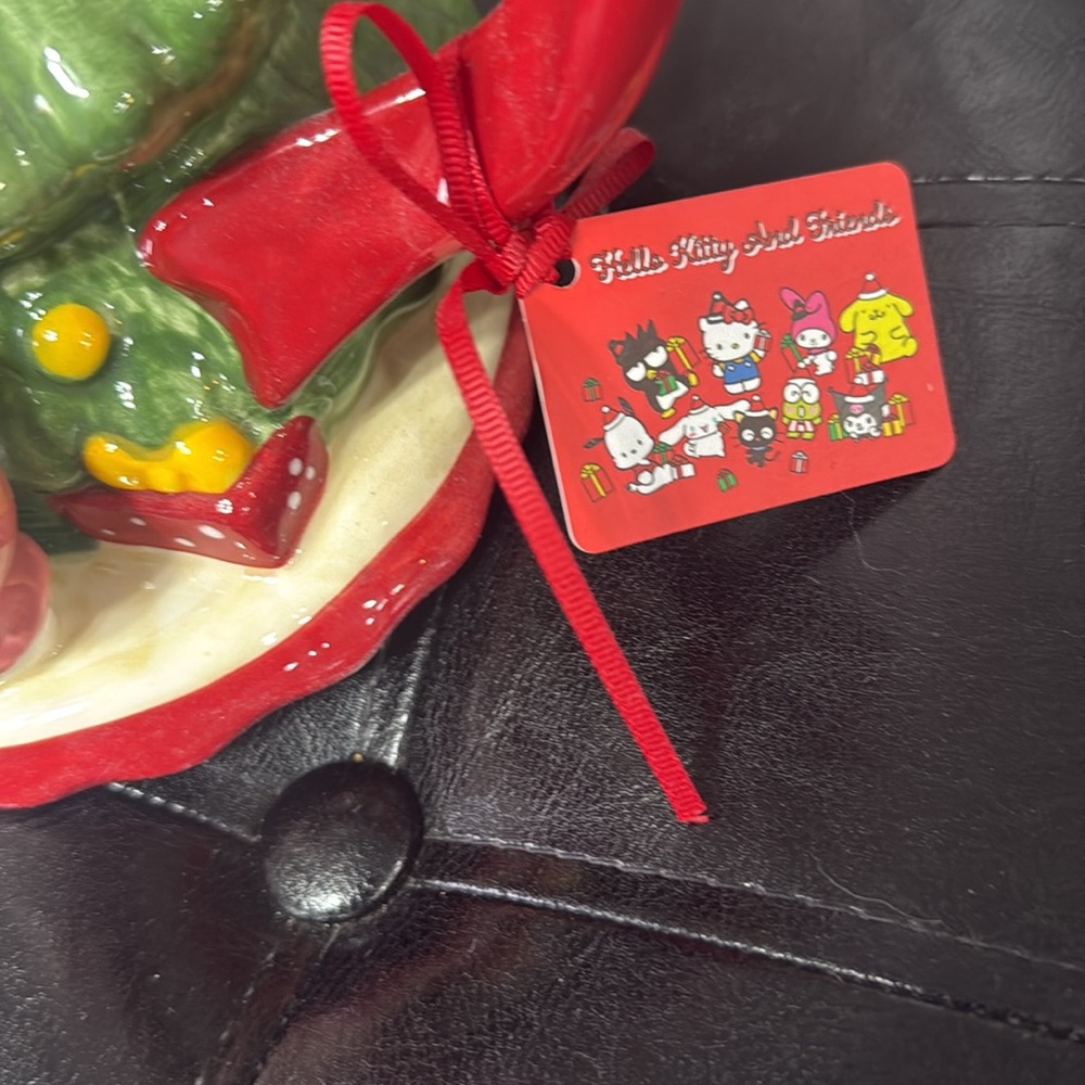 Blue Sky Clayworks Hello Kitty & Friends Christmas Tree Holiday Teapot - Picture 5 of 12